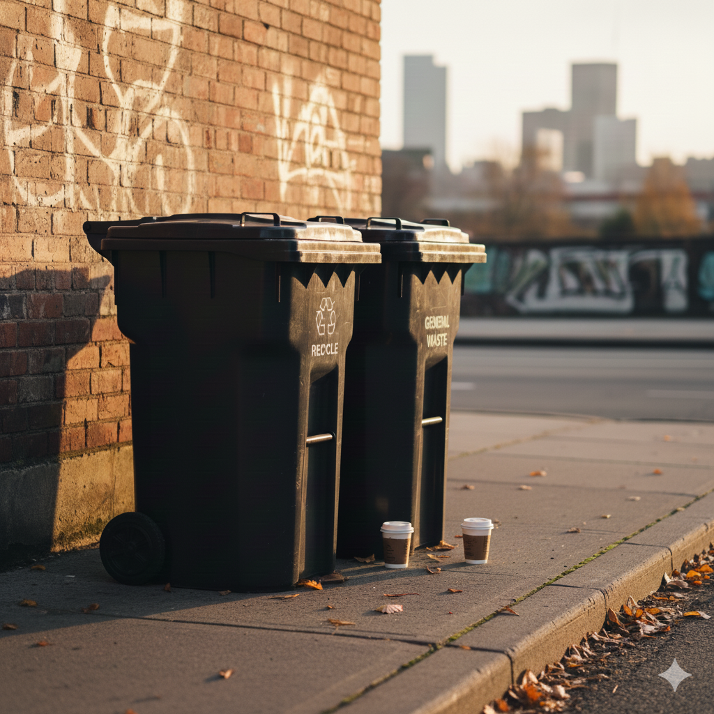 Residential Trash 2 Bins